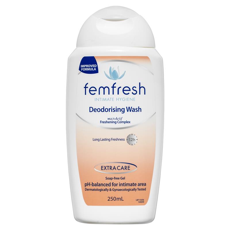 Femfresh Deodorising Wash 250ml.