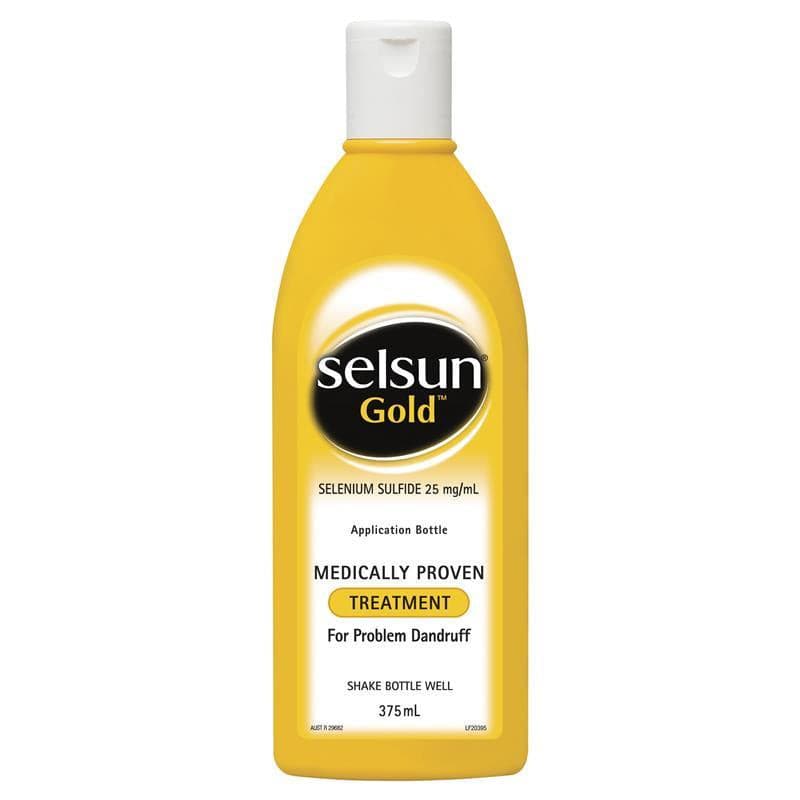 Selsun Gold Dandruff Treatment Shampoo 375ml.