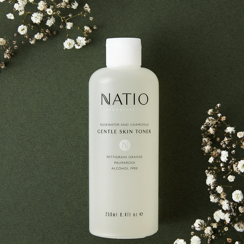 Natio Rosewater and Chamomile Gentle Skin Toner 250mL.