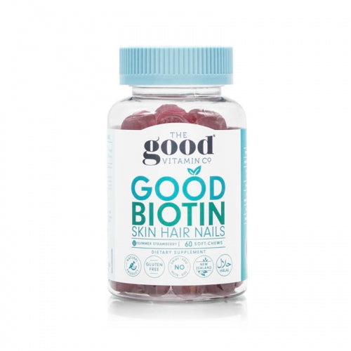 The Good Vitamin CO. Good Biotin Skin Hair Nails 60 Soft-Chews.