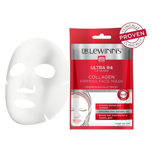 Dr. Lewinn's ULTRA R4 Collagen Firming Face Mask.