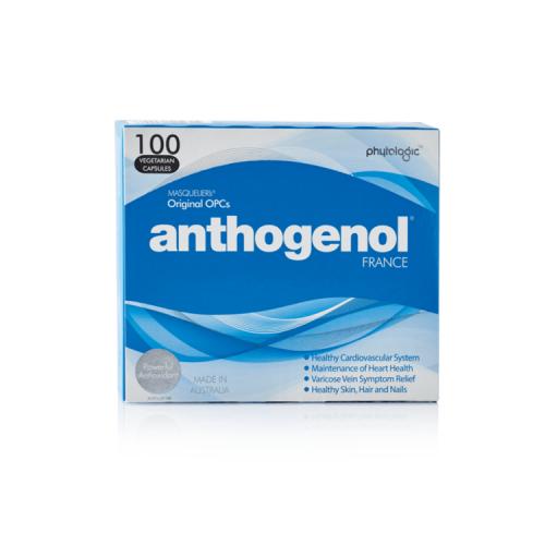 Anthogenol with MASQUELIER’S® Original OPCs 100 Capsules.