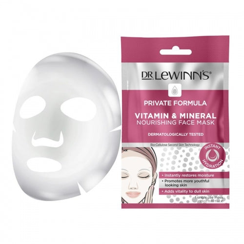 Dr. Lewinn's Private Formula Vitamin & Mineral Nourishing Face Mask 1 Pack.