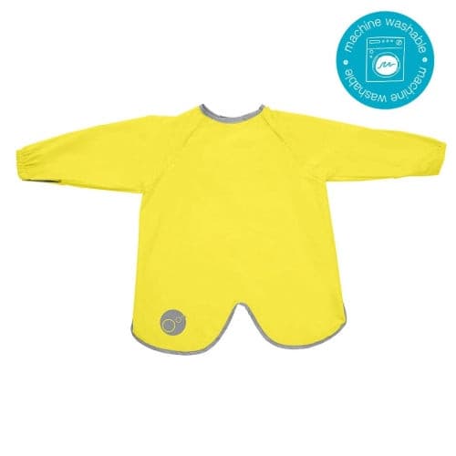 B.Box Smock Bib Lg (2-4yrs) Lemon Sherbet.