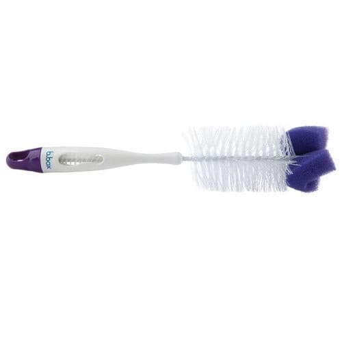 B.Box 2 in 1 Brush & Teat Cleaner Plum Punch.