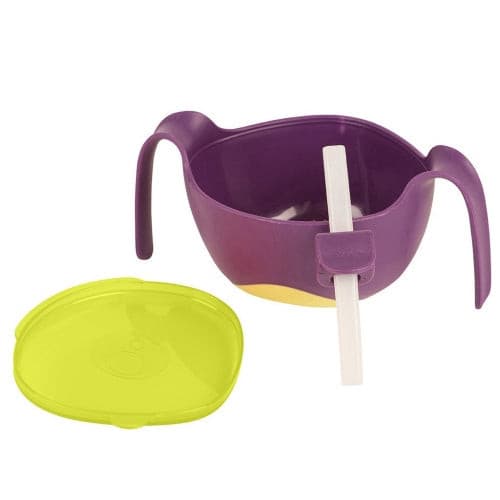 B.Box 12m+ Bowl XL & Straw Passion Splash  (Lg).