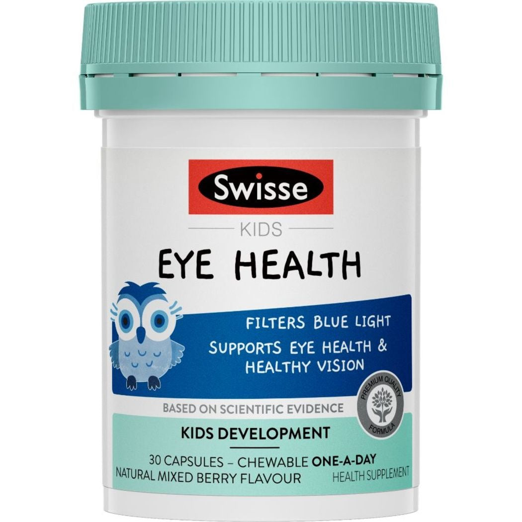 Swisse Kids Eye Health 30 Chewable Capsules