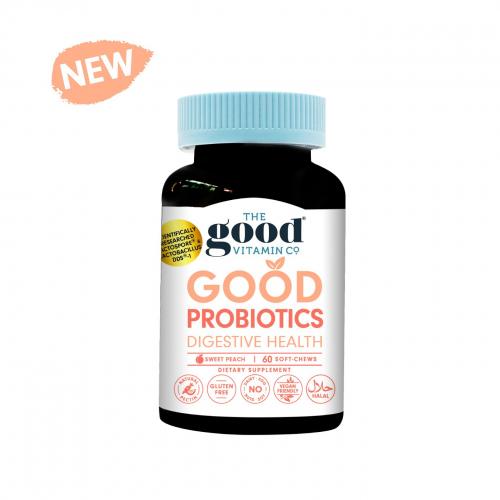 The Good Vitamin CO. Good Probiotics 60 Soft Chews.