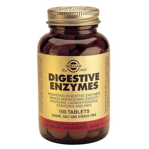 Solgar Digestive Enzyme 100 Tablets.