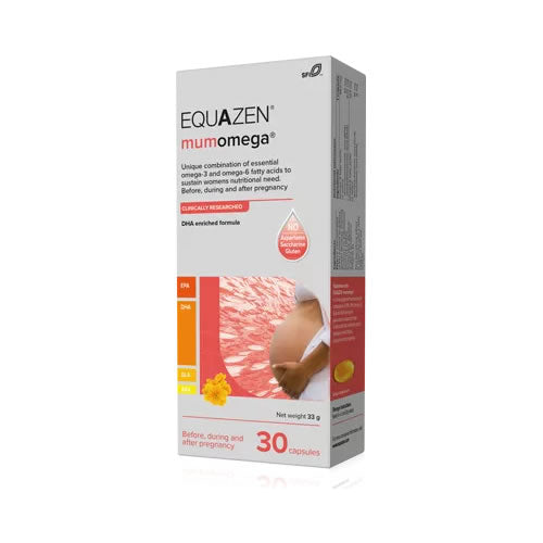 Equazen Mumomega Pregnancy DHA 30 Capsules.