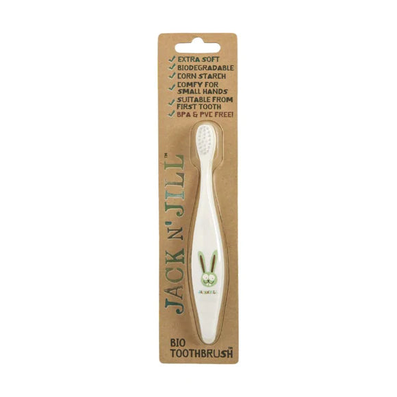 Jack N' Jill Biodegradable Toothbrush - Bunny (Single Pack).