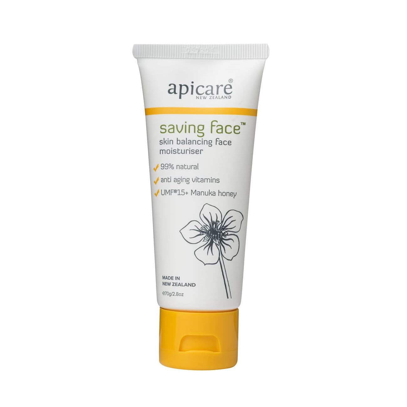 Apicare Saving Face Skin Balancing Moisturiser 70g.