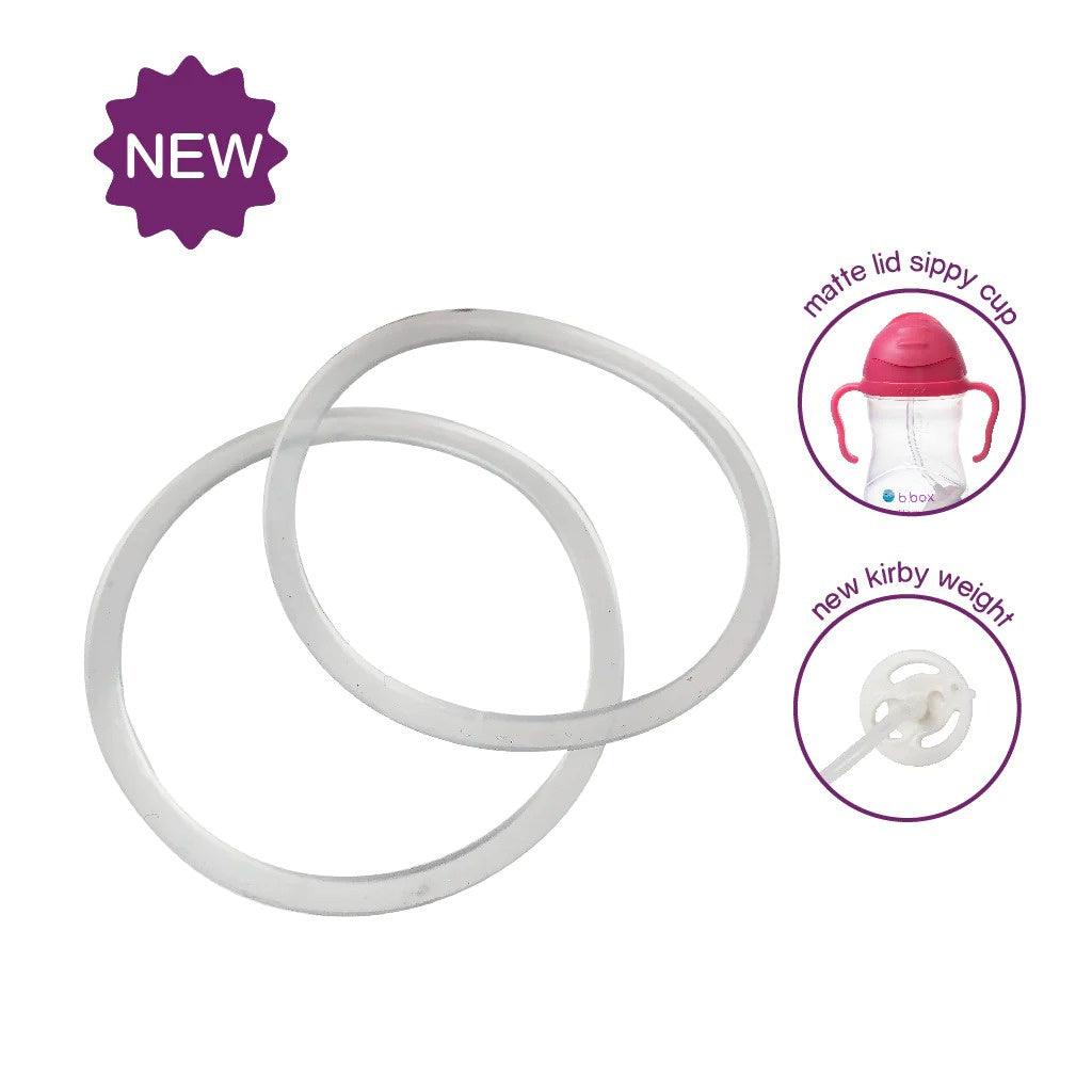 B.Box Sippy Cup Replacement O-Ring Twin Pack, image 2