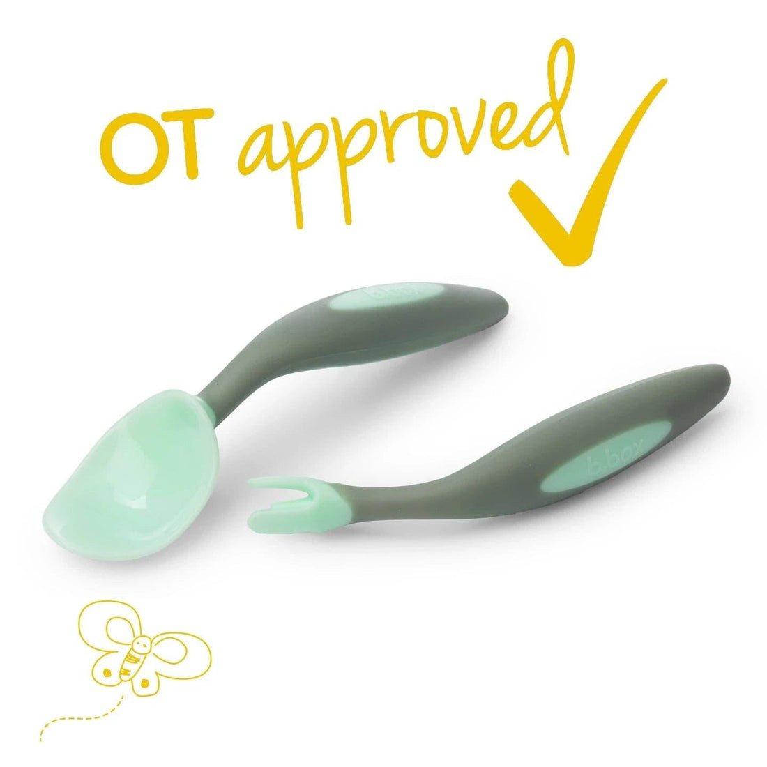 B.Box BC Cutlery Set Pistachio, image 3