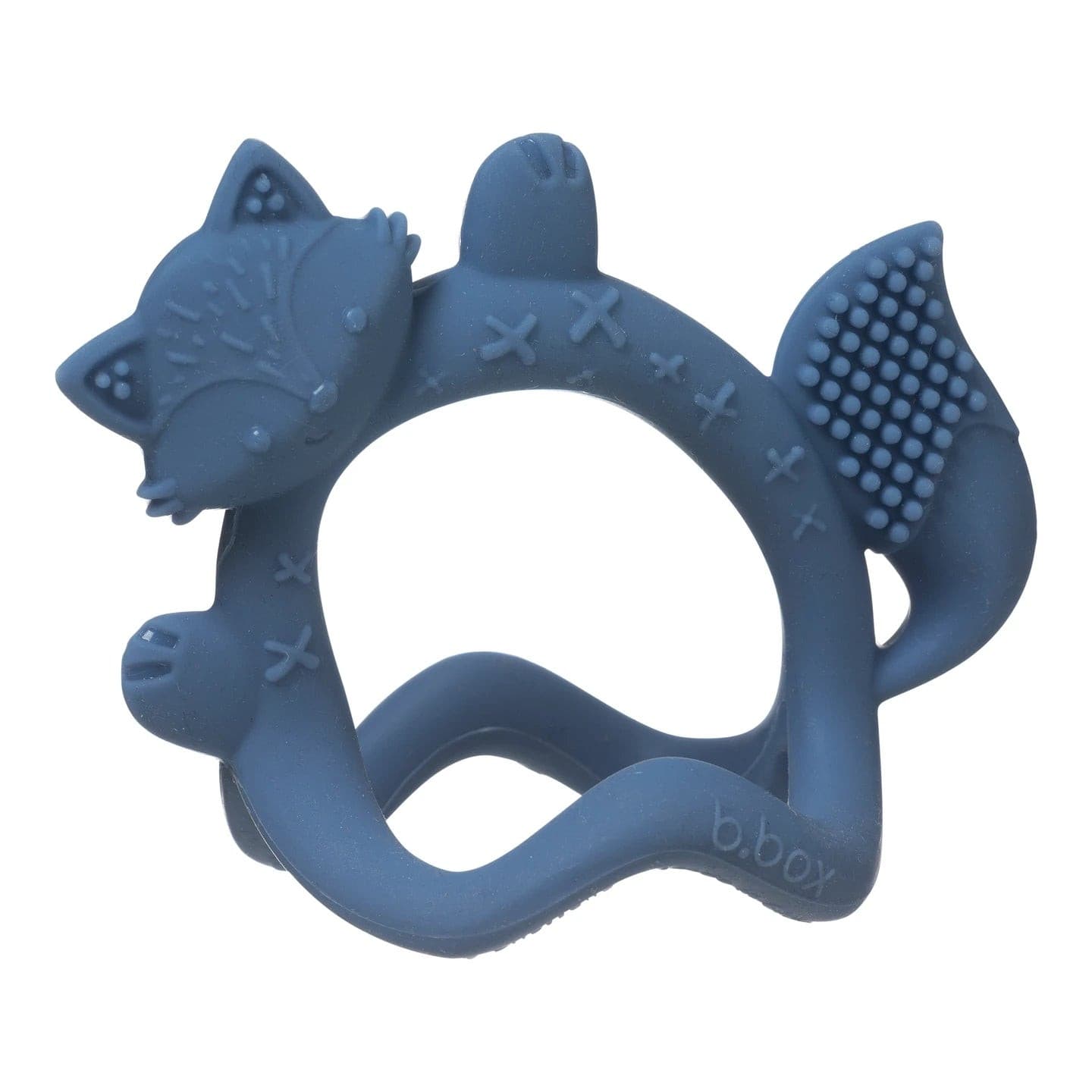 B.BOX Wrist Teether - Lullaby Blue Fox.