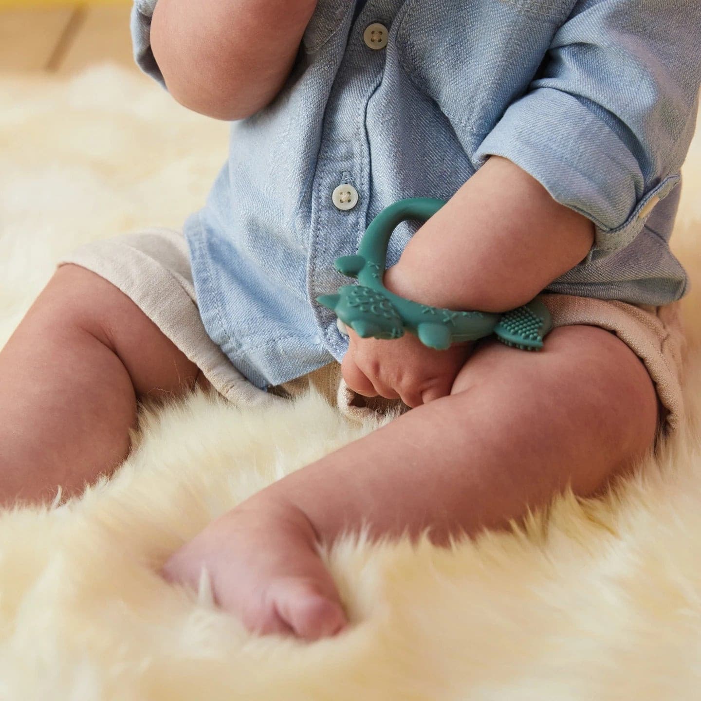 B.BOX Wrist Teether - Sage Fox.