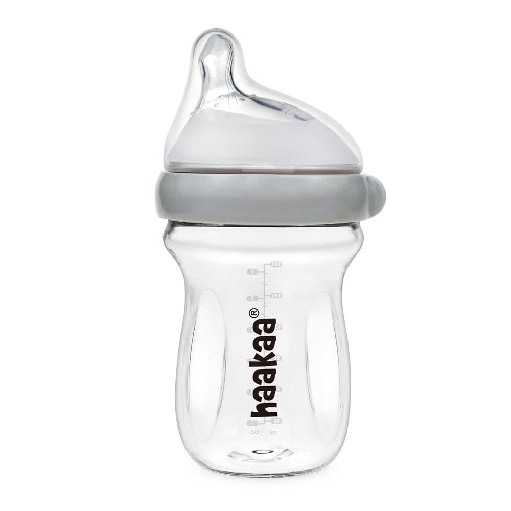 Haakaa Gen. 3 Glass Baby Bottle 180ml, image 2