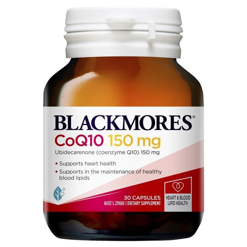 Blackmores Coq10 150mg 30 Capsules.