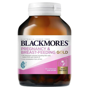 Blackmores Pregnancy & Breast-Feeding Gold.