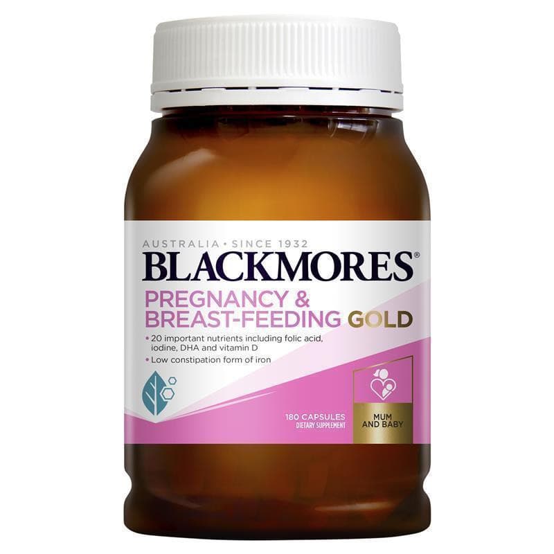 Blackmores Pregnancy & Breast-Feeding Gold.