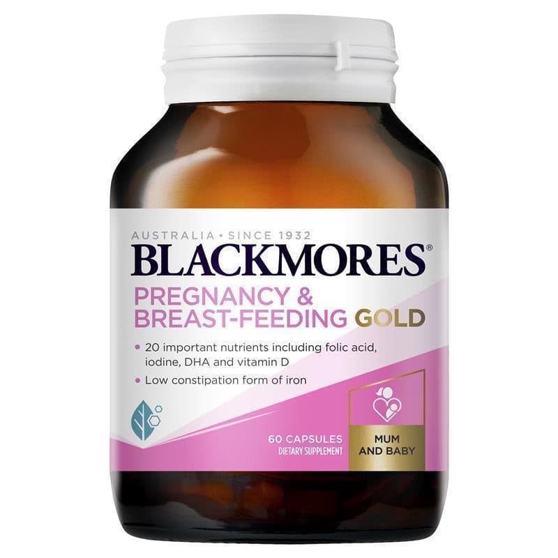 Blackmores Pregnancy & Breast-Feeding Gold.