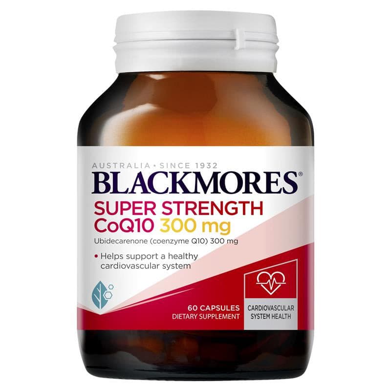 Blackmores Super Strength CoQ10 300mg 60 Capsules.