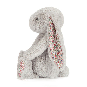 Jellycat Blossom Bashful Silver Bunny Medium - H31 X W12 CM.