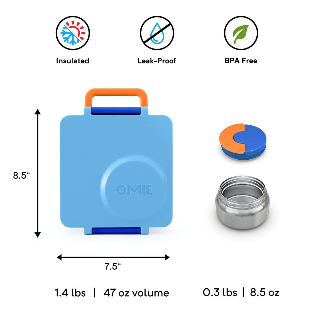 OmieBox Thermos Lunch Box V2, image 9