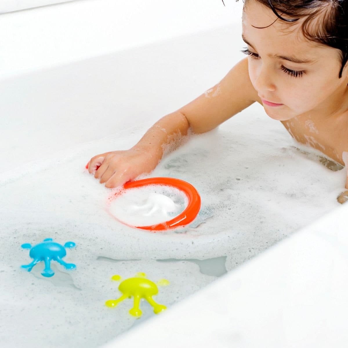 Boon Waterbugs Floating Bath Toys With Net.