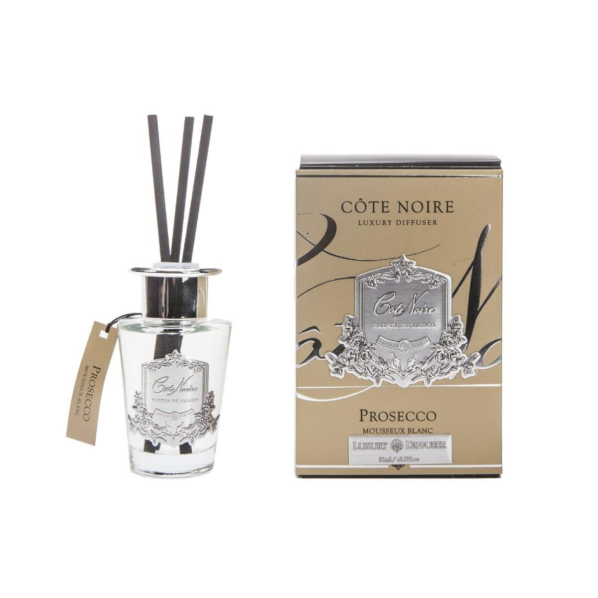 Cote Noire Diffuser Set 90ml - Prosecco - Silver - GMSS15032.