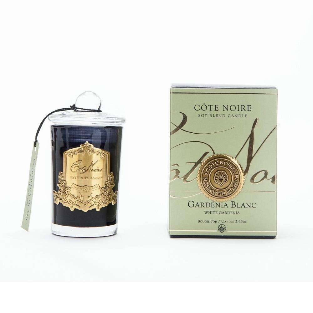 Cote Noire75G Soy Blend Candle - Gardenia - Gold - GML07528.