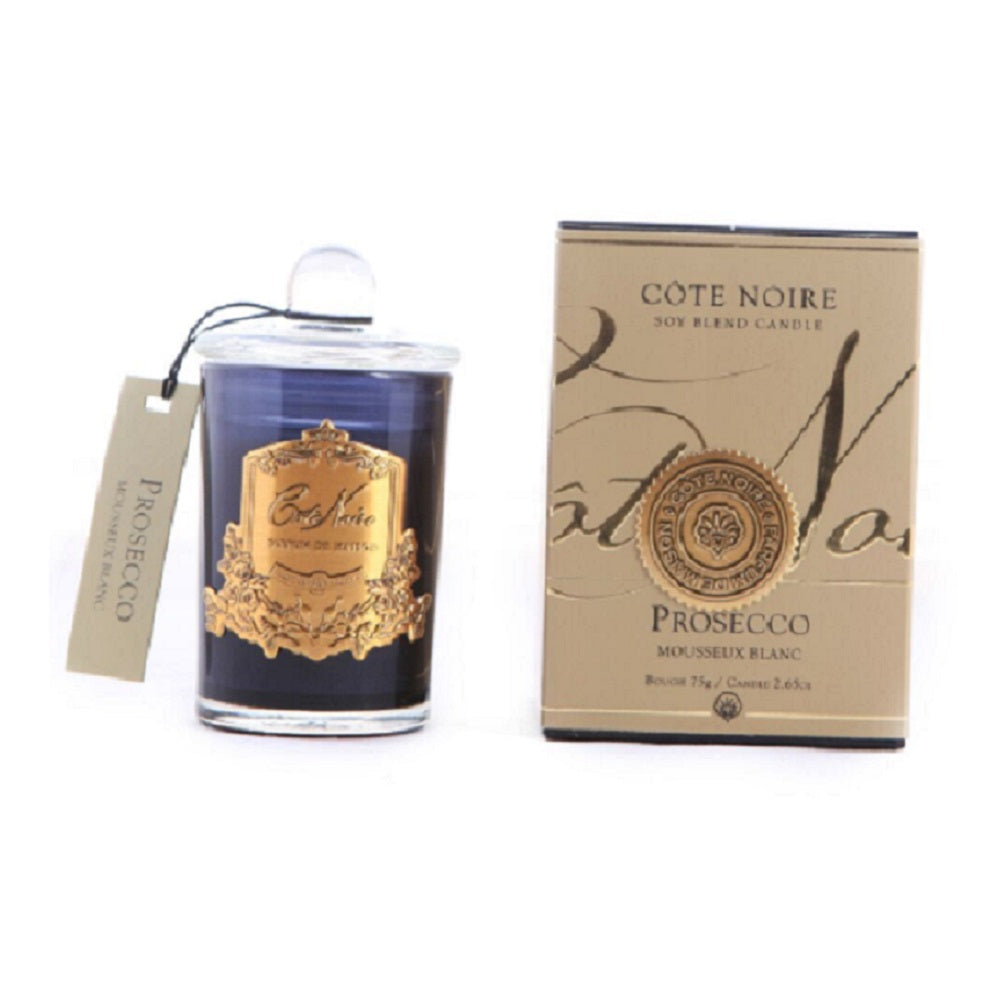 Cote Noire 75G Soy Blend Candle - Prosecco - Gold - GML07532.