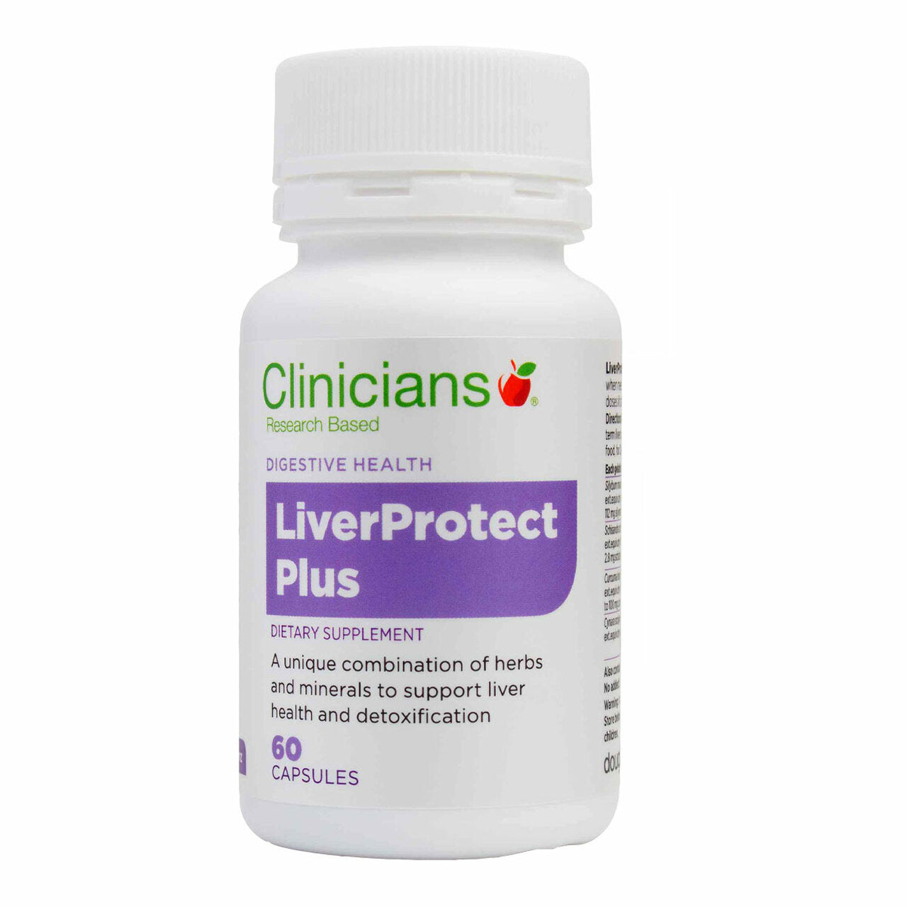 Clinicians LiverProtect Plus 60 Capsules.