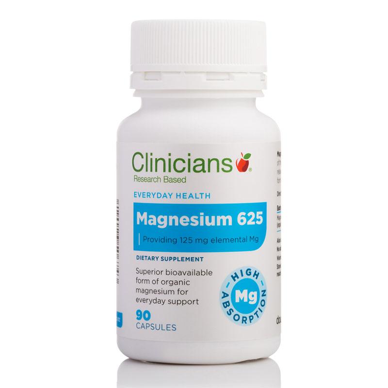 Clinicians Magnesium 625 90 Capsules.