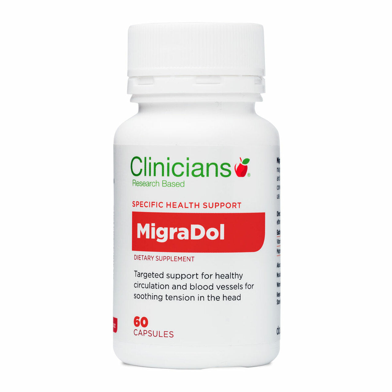 Clinicians MigraDol 60 Capsules.