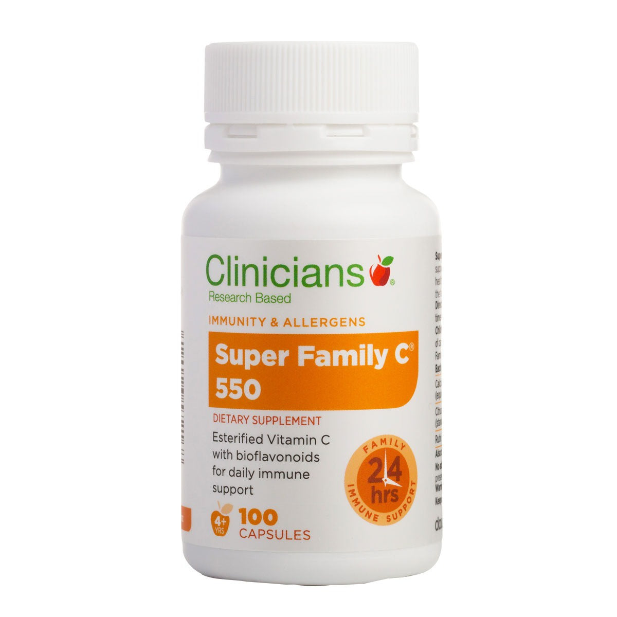 Clinicians Super Family C 550 100 Capsules EXP:10/2025