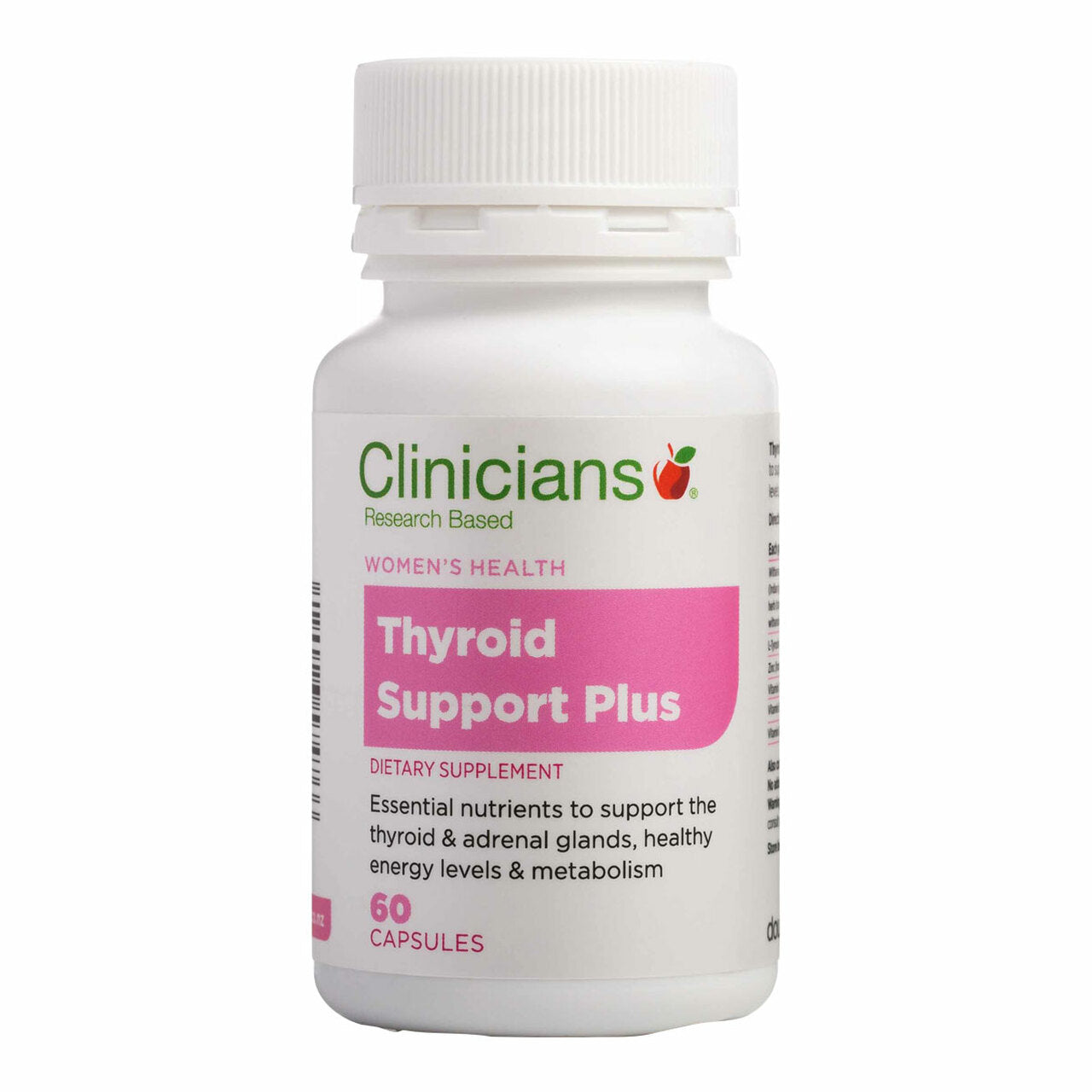 Clinicians Thyroid Support Plus 60 Capsules.