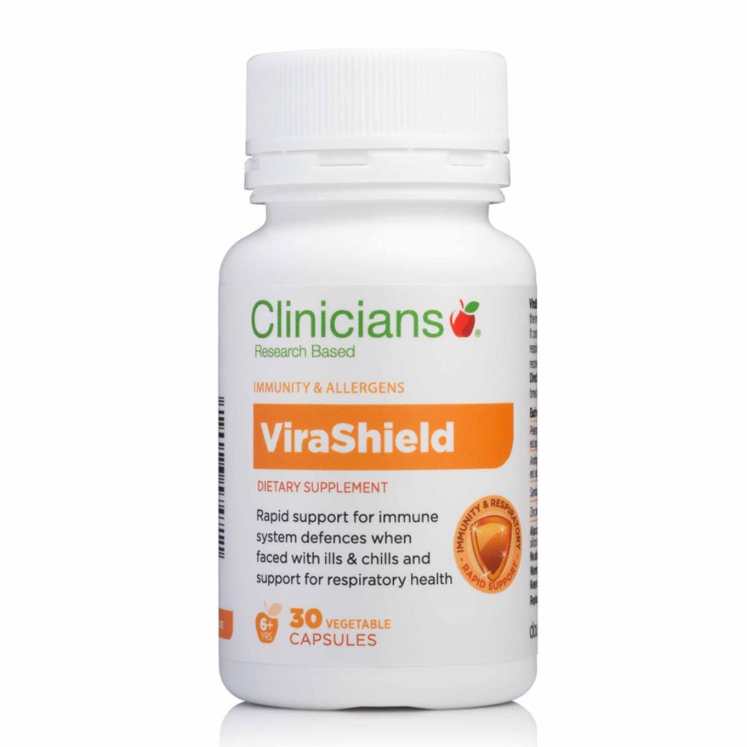 Clinicians ViraShield 30 Vege Capsules.