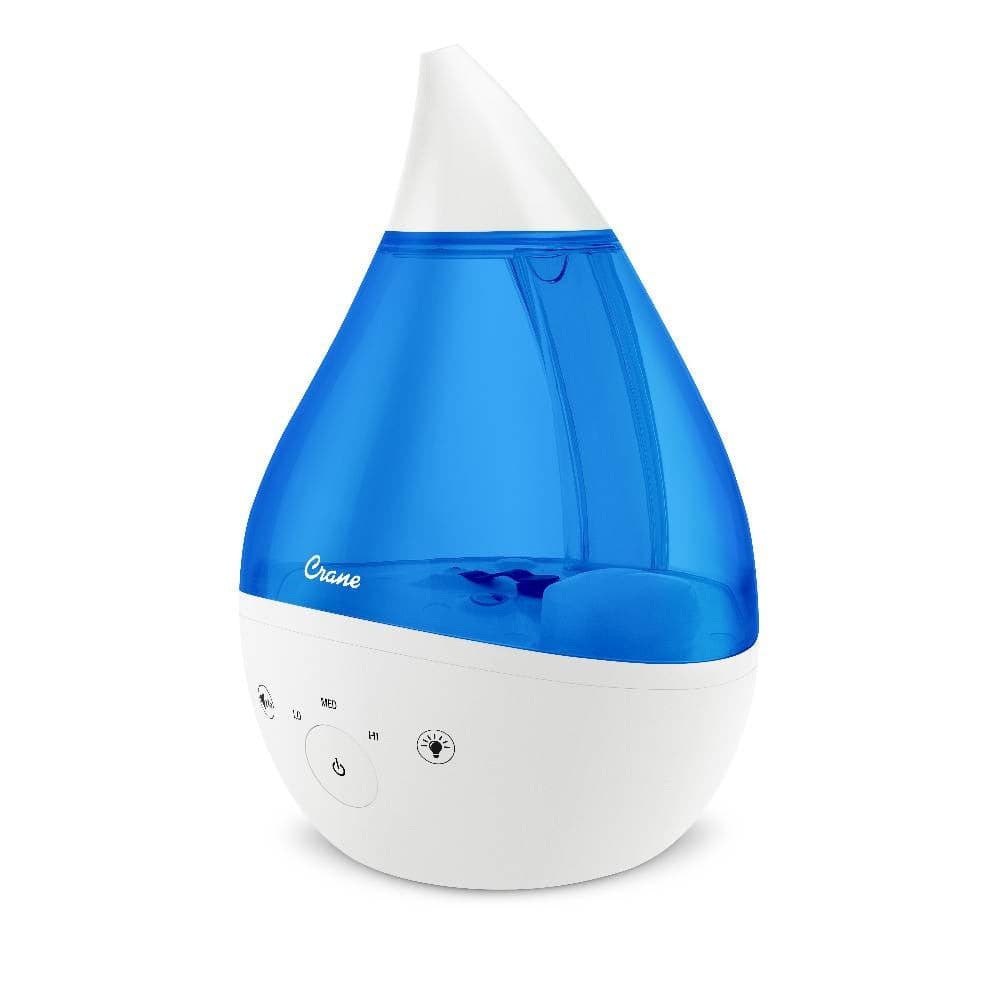 Crane 4 in 1 Top Fill Drop Humidifier w Sound Machine.