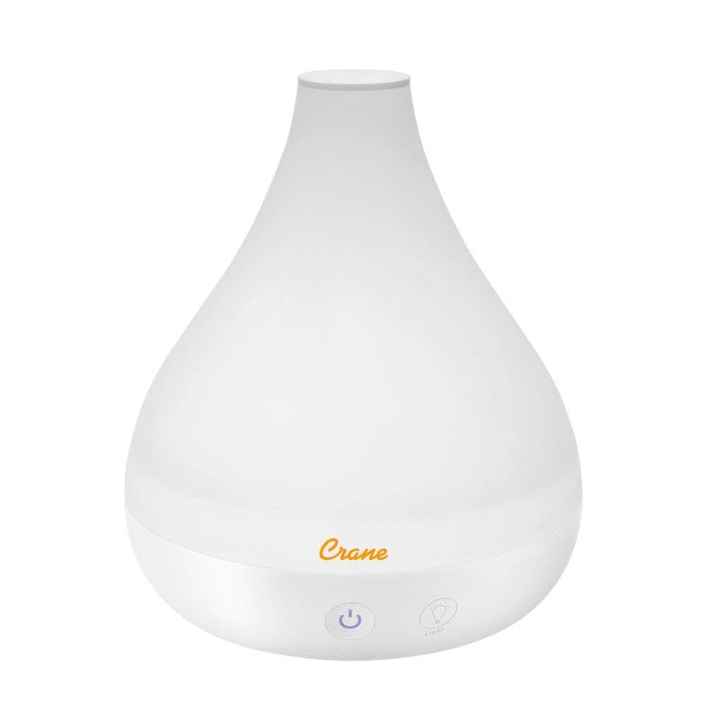 Crane Cool Mist Humidifier + Aroma Diffuser  - White.