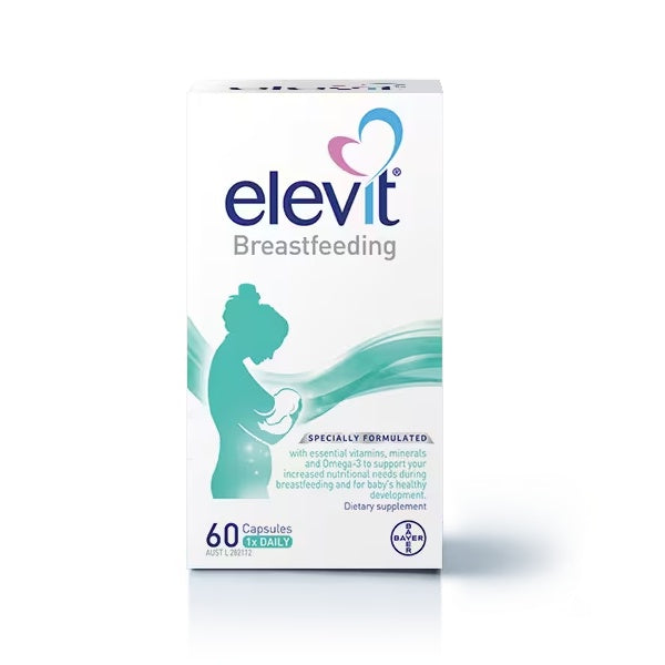 Elevit Breastfeeding Dietary Supplement 60 Capsules