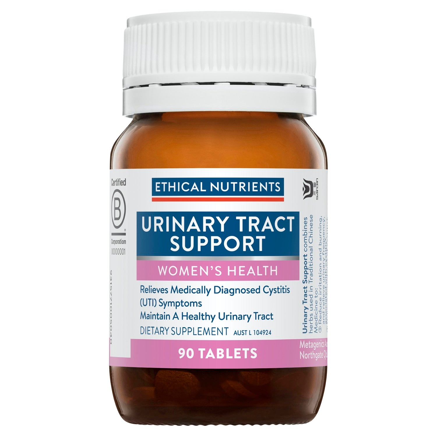 Ethical Nutrients Urinary Tract Support.