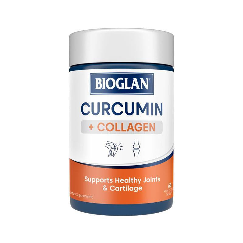 Bioglan Curcumin + Collagen 60 Tablets EXP:10/2024