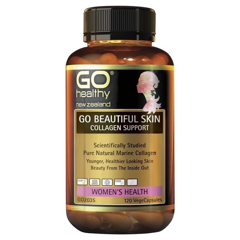 GO Healthy GO Beautiful Skin Collagen Support.