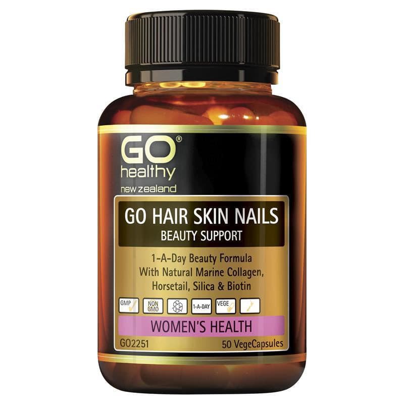 GO Healthy GO Hair Skin Nails Beauty Support.