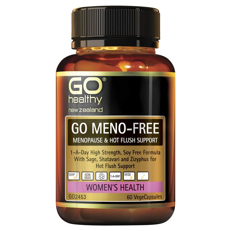 GO Healthy GO Meno-Free 60 Vege Capsules.