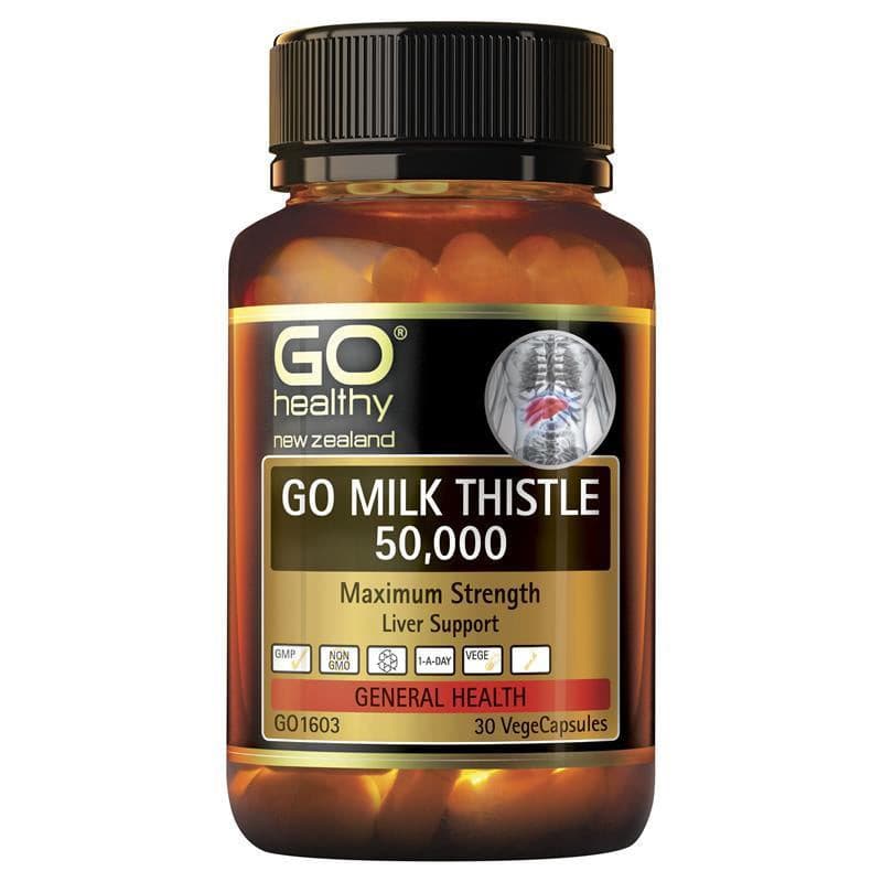 GO Healthy GO Milk Thistle 50,000mg.