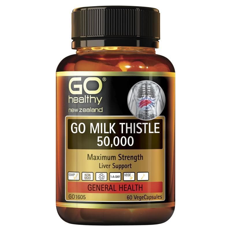 GO Healthy GO Milk Thistle 50,000mg.