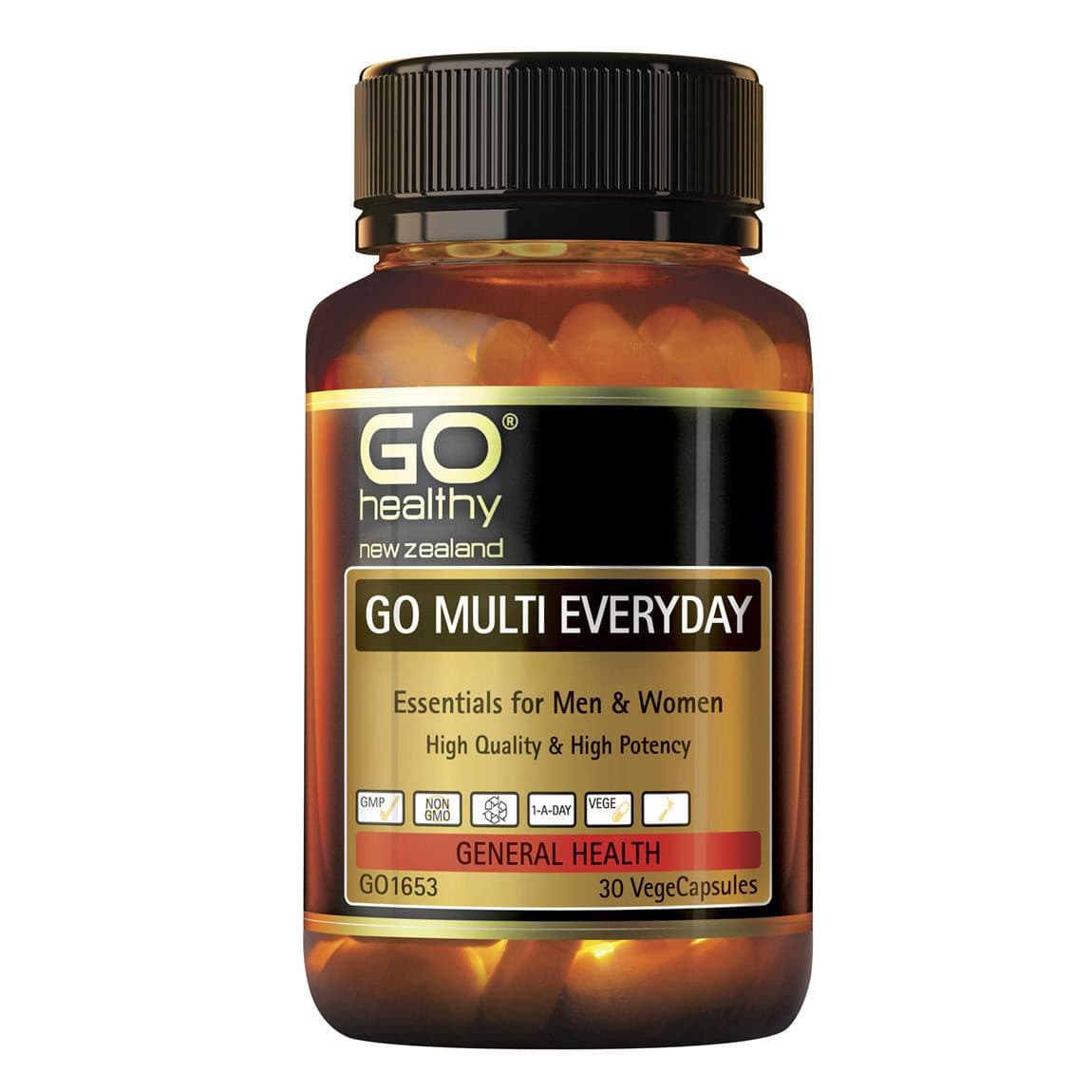 GO Healthy GO Multi Everyday.