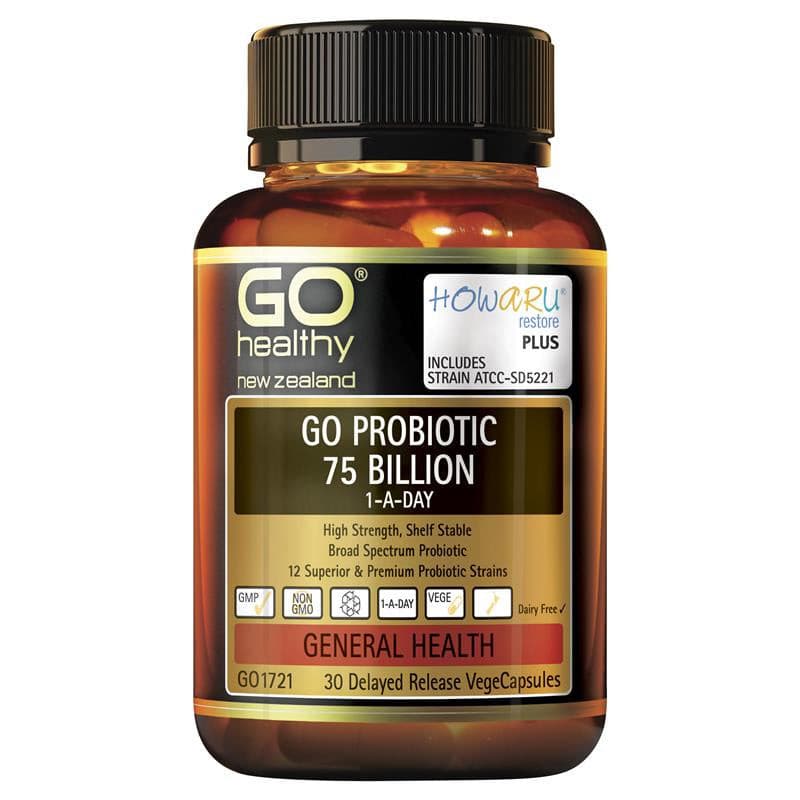 GO Healthy GO Probiotic 75 Billion.